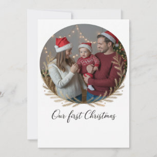 Our First Christmas Together – Personalized Holiday Card