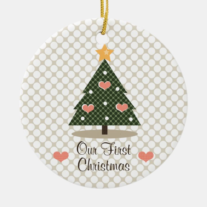 our first christmas tree ornament zazzle our first christmas tree ornament zazzle