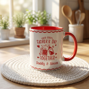 Our First Father's Day Together Mug