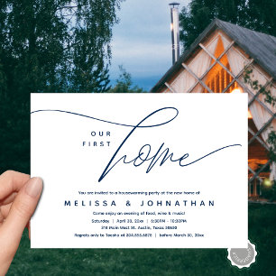 Our First Home, Cozy Lovely Housewarming Party Invitation