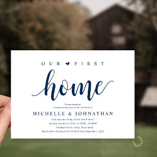 Our First Home Housewarming party Invitation