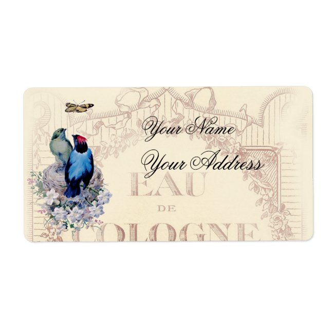 Our First Home Label (Front)