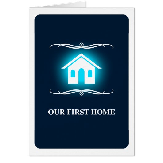 our first home (mod home) cards (Front)