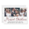 Our First Married Christmas 3 Wedding Photos Red