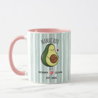 Our First Mother’s Day Gift, Cute Avocado, New Mom Mug