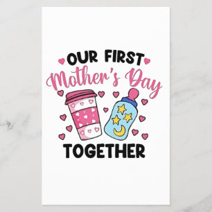 Our First Mother’s Day Together Couples Marriage Flyer