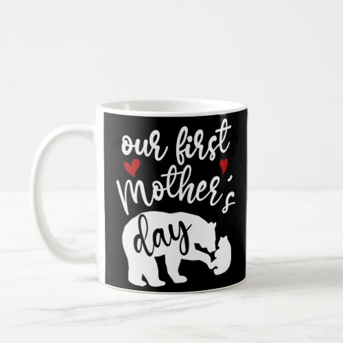 Our first Mothers Day Hearts Mama Bear Gift 22 Coffee Mug