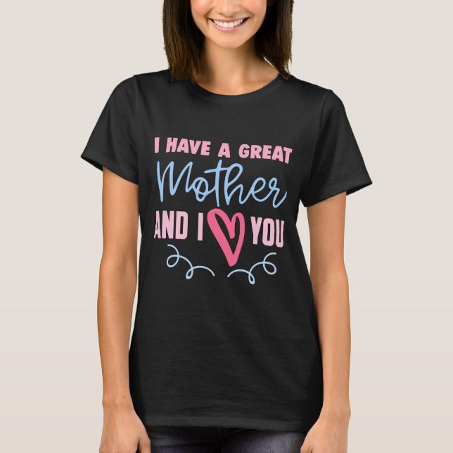 Our First Mothers Day T-Shirt 2025 for Mom, (Front)