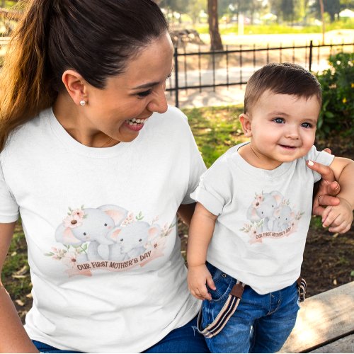 Our first mothers day together Baby Bodysuit