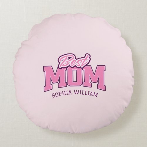 Our first mothers day together Baby Bodysuit Round Pillow
