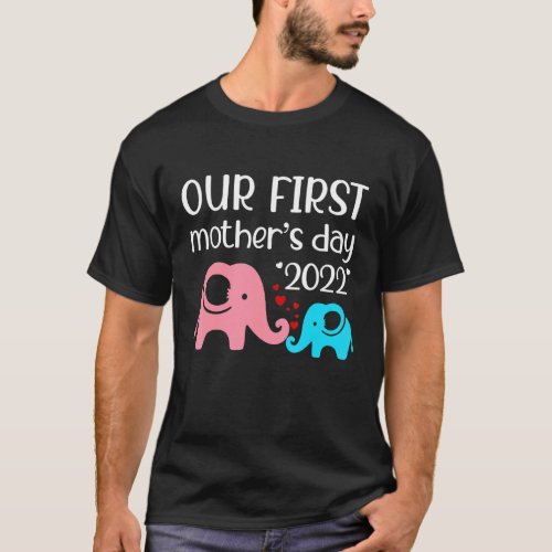 Our First Mothers Day Together Mom  Baby Matchin T_Shirt