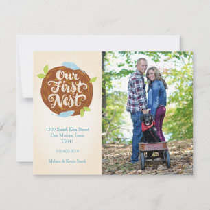 Our First Nest Moving Announcement