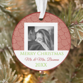 Our First Photo Ornament Custom Christmas