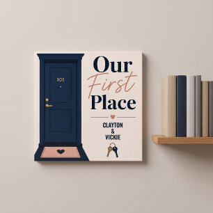 Our First Place New Home Personalized Acrylic Print