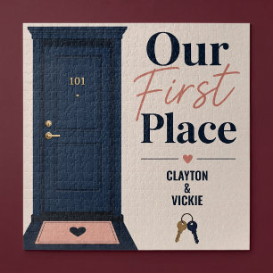 Our First Place New Home Personalized Jigsaw Puzzle