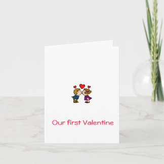 Our first Valentine Holiday Card