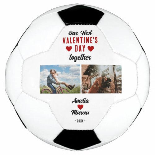 Our First Valentines Day Together 2 Photos  Soccer Ball