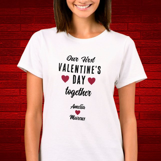Our First Valentine's Day Together   T-Shirt (Creator Uploaded)