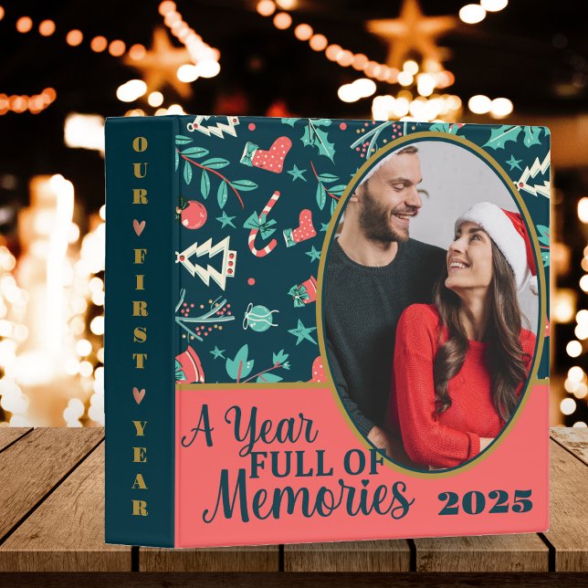 Our First Year Photo Memory Couples Scrapbook 3 Ring Binder (Our First Year Photo Memory Couples Scrapbook 3 Ring Binder)