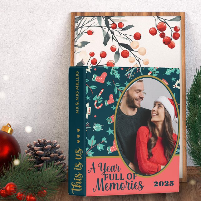 Our First Year Photo Memory Couples Scrapbook Mini Binder (Our First Year Photo Memory Couples Scrapbook Mini Binder)