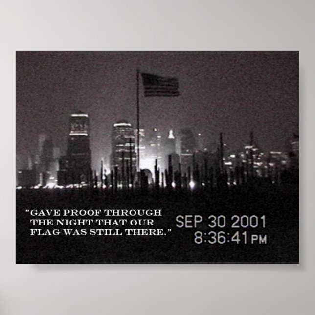 OUR FLAG WAS STILL THERE POSTER (Front)