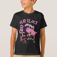 Our Flock Rocks Flamingo Matching Family Vacation 
