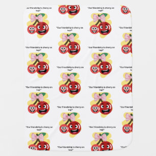 OUR FRIENSHIP QUOTE BABY BLANKET