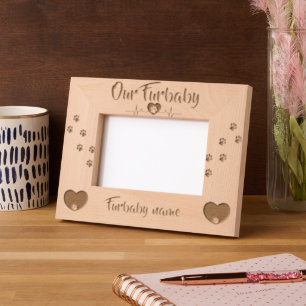 Our Fur baby - Dog & Cat Engraved Frames