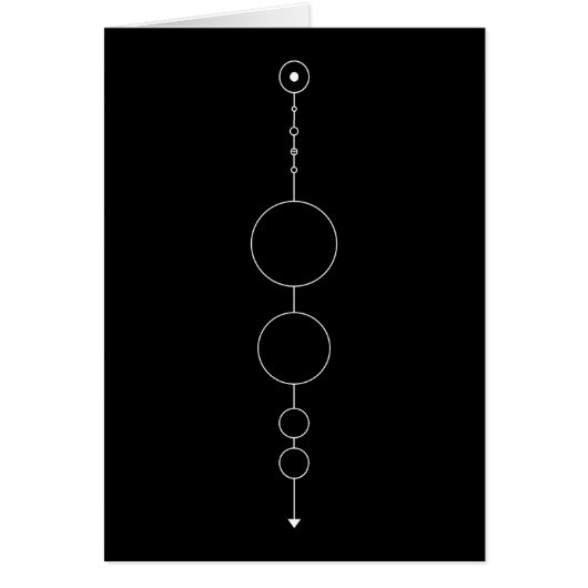 our geometric solar system cards (Front)