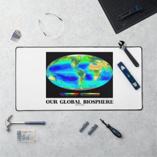 Our Global Biosphere Global Photosynthesis Map Desk Mat
