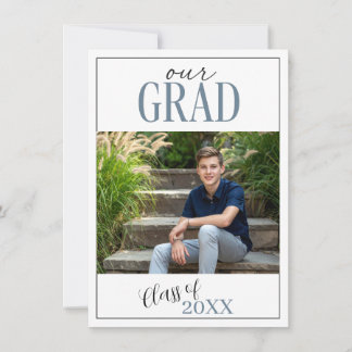 Our Grad Graduation Party Invitation