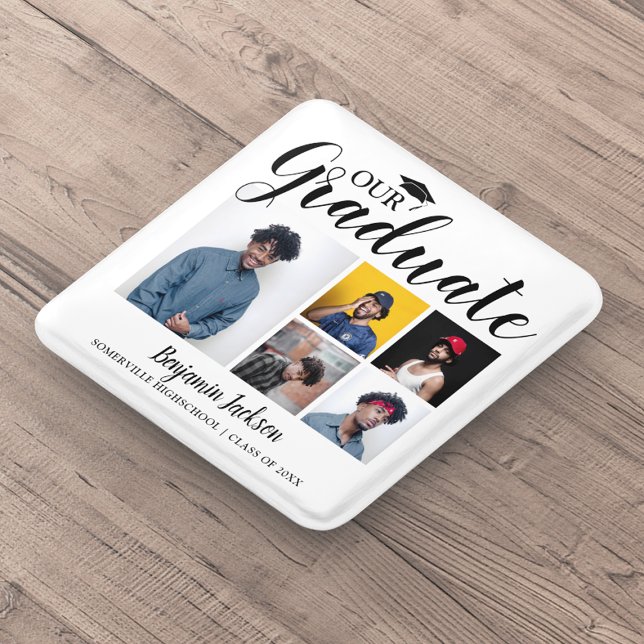 Our Graduate | 5 Photo Graduation  Button (Creator Uploaded)