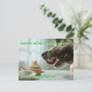 Our Great Dane quality inspector works hard for Postcard