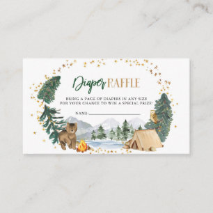 Our Greatest Adventure Diaper Raffle Card