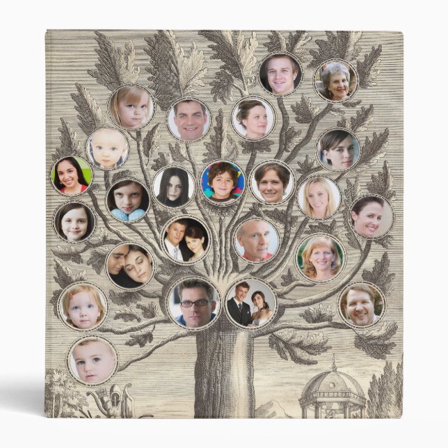 Our Growing Family Genealogy Family Tree Photos Binder (Front)
