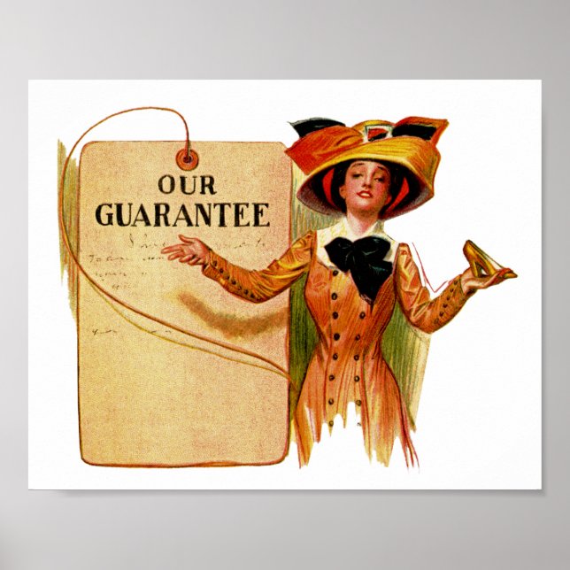 Our Guarantee Poster (Front)