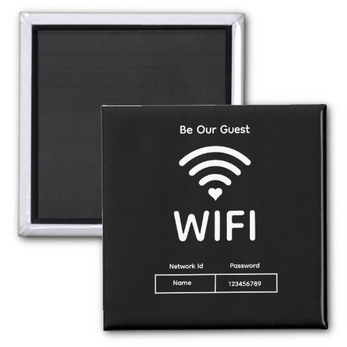 Our Guest Wifi Password  Magnet