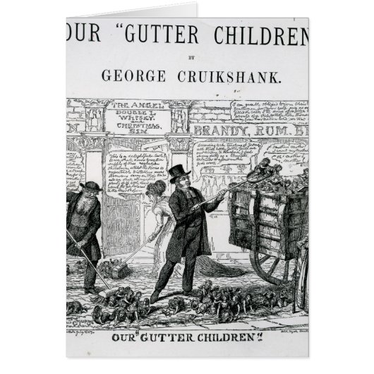 Our Gutter Children, 1869 Cards (Front)