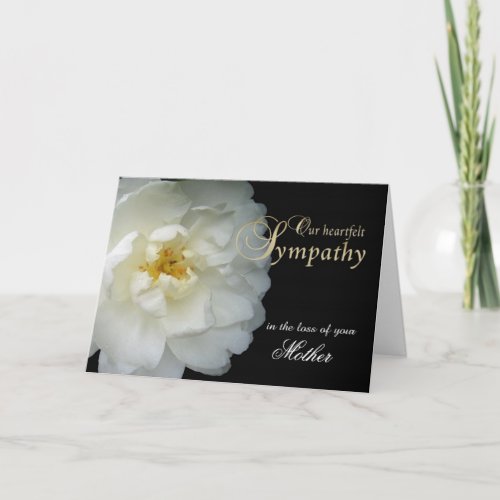 Our Heartfelt Sympathy Card