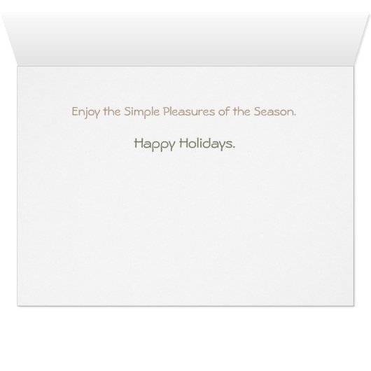 *Our Hearts are Warm and Cheery: Walden Pond card (Inside Horizontal (Bottom))