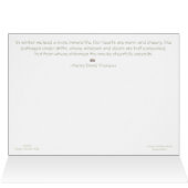 *Our Hearts are Warm and Cheery: Walden Pond card (Inside Horizontal (Top))