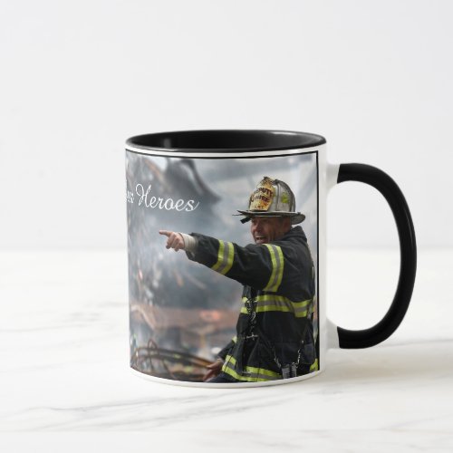 Our Hero Mug Firefighter  support Coffee Mug