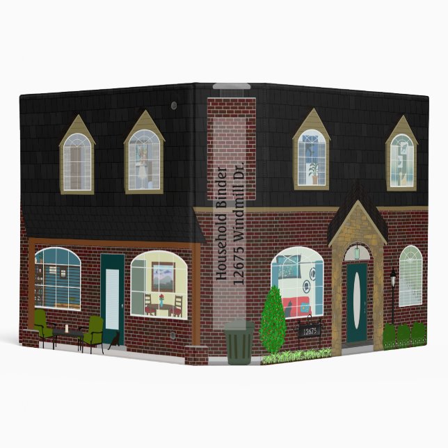 Our Home Household 2 Inch Binder (Background)