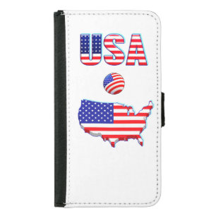 OUR HOME - USA design collection Samsung Galaxy S5 Wallet Case