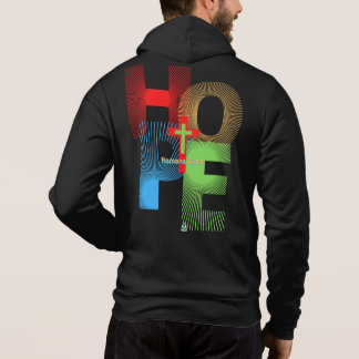 OUR HOPE IS IN JESUS Romans 15:13 Christian Design Hoodie