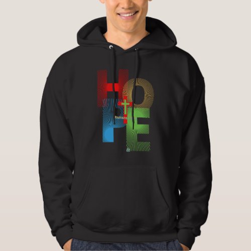 OUR HOPE IS IN JESUS Romans 1513 Christian Design Hoodie