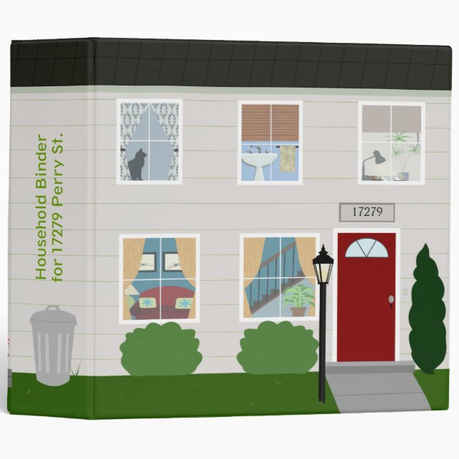 Our Household Binder 2" (Front/Spine)