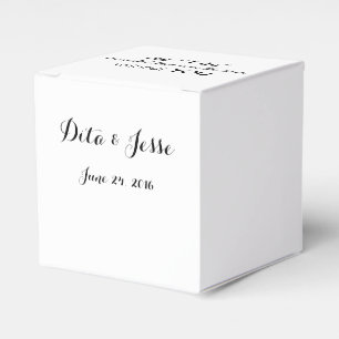 Our I Do Wouldn't Be the Same Without You Favors Favor Boxes