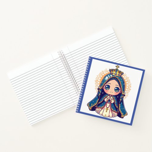 our lady Aparecida cute kawaii style Notebook