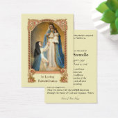 Our Lady Good Success Catholic Funeral Holy Card (Desk)